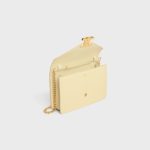 WALLET ON CHAIN MARGO IN SHINY CALFSKIN SUNLIGHT - Image 4